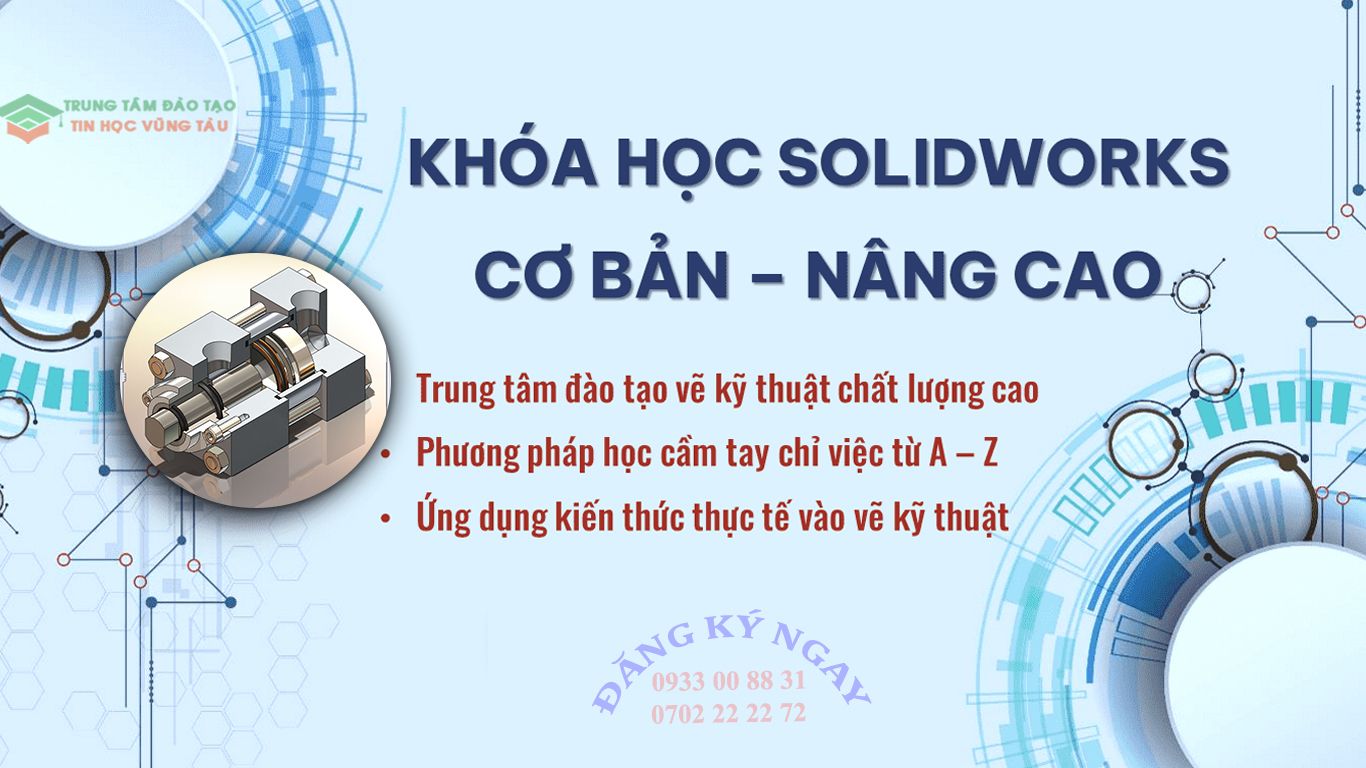 Học solidworks tại vũng tàu