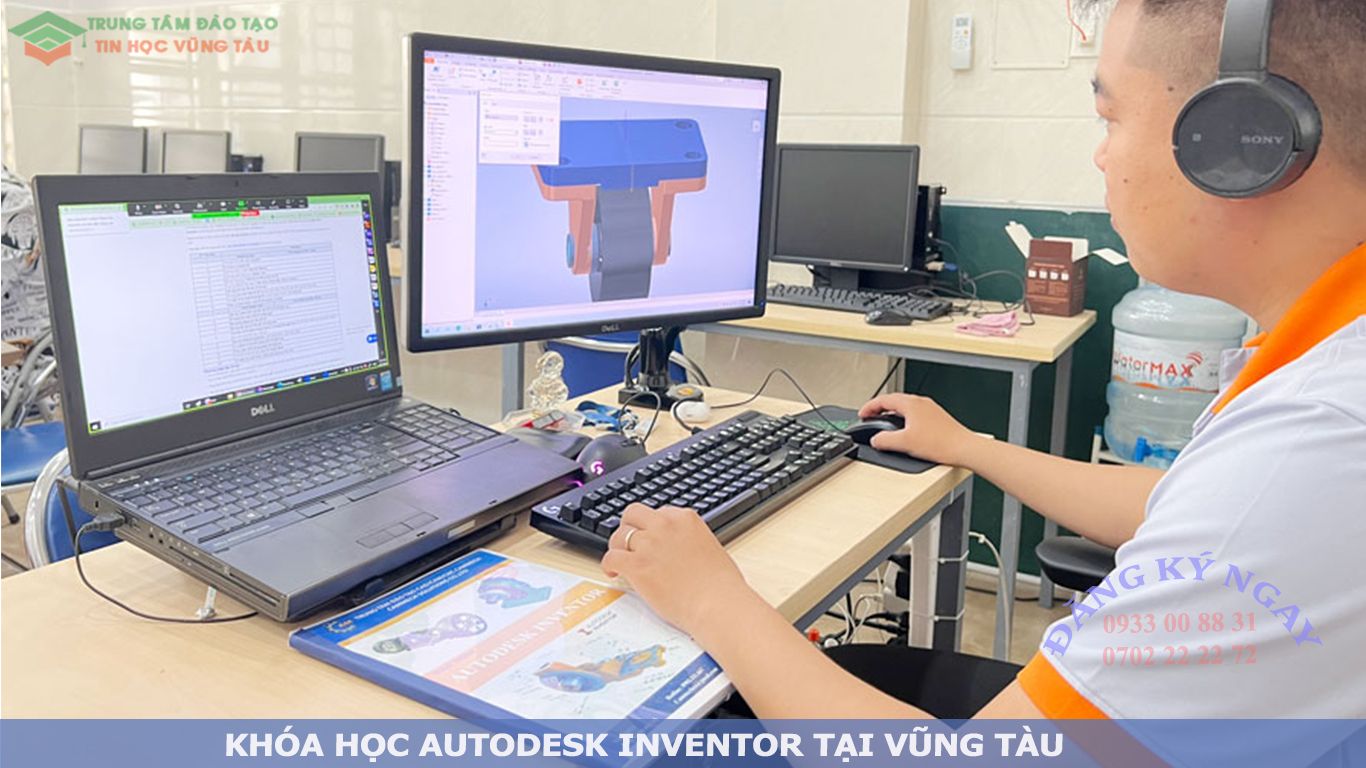 Khóa học Inventor cơ bản đến nâng cao tại vũng tàu