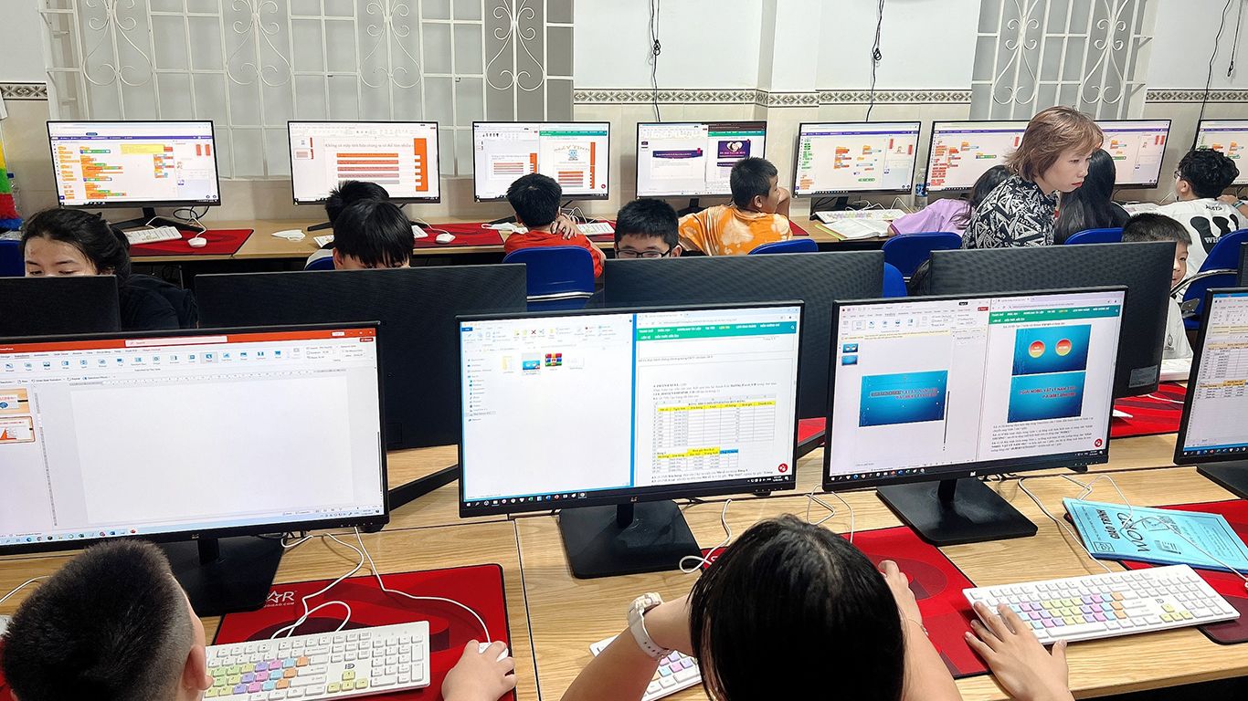 lớp tin học văn phòng lớp 5 vũng tàu