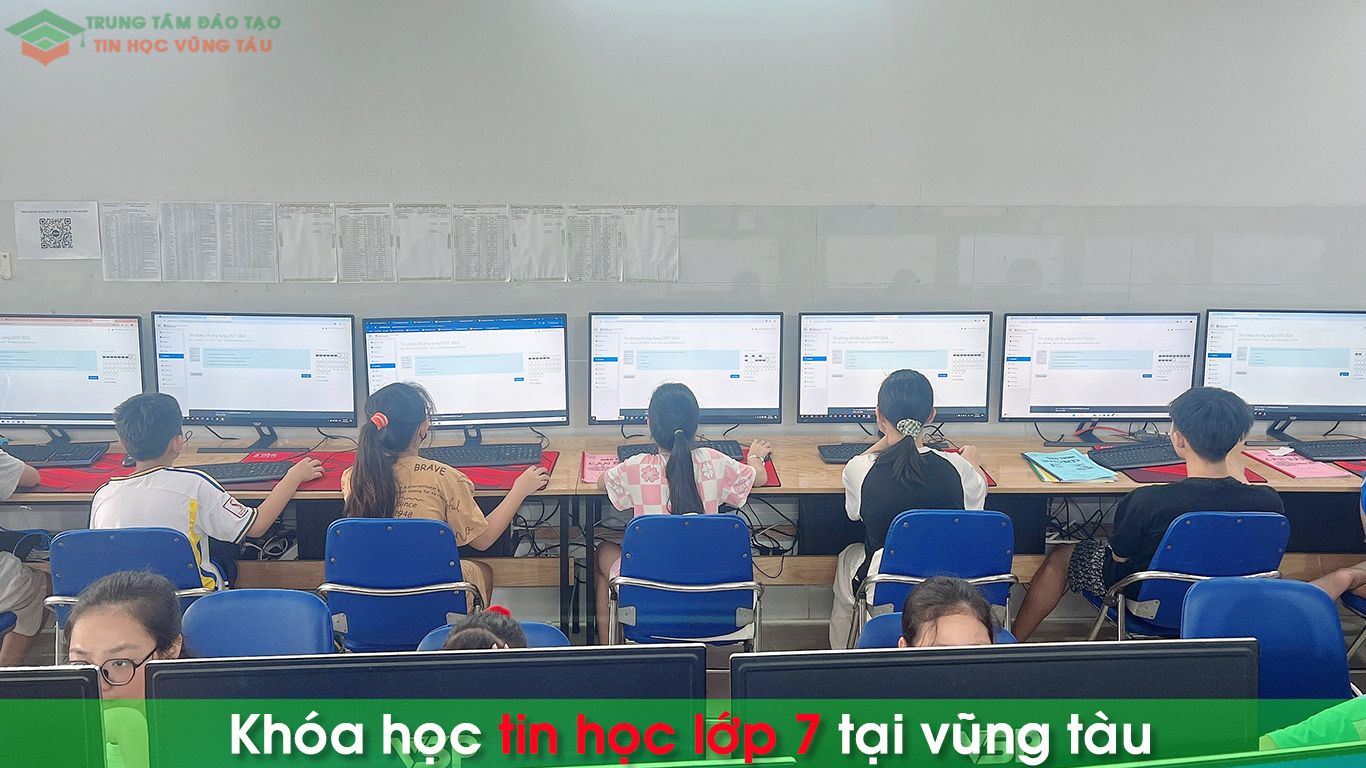 thi tin học lớp 7 vũng tàu