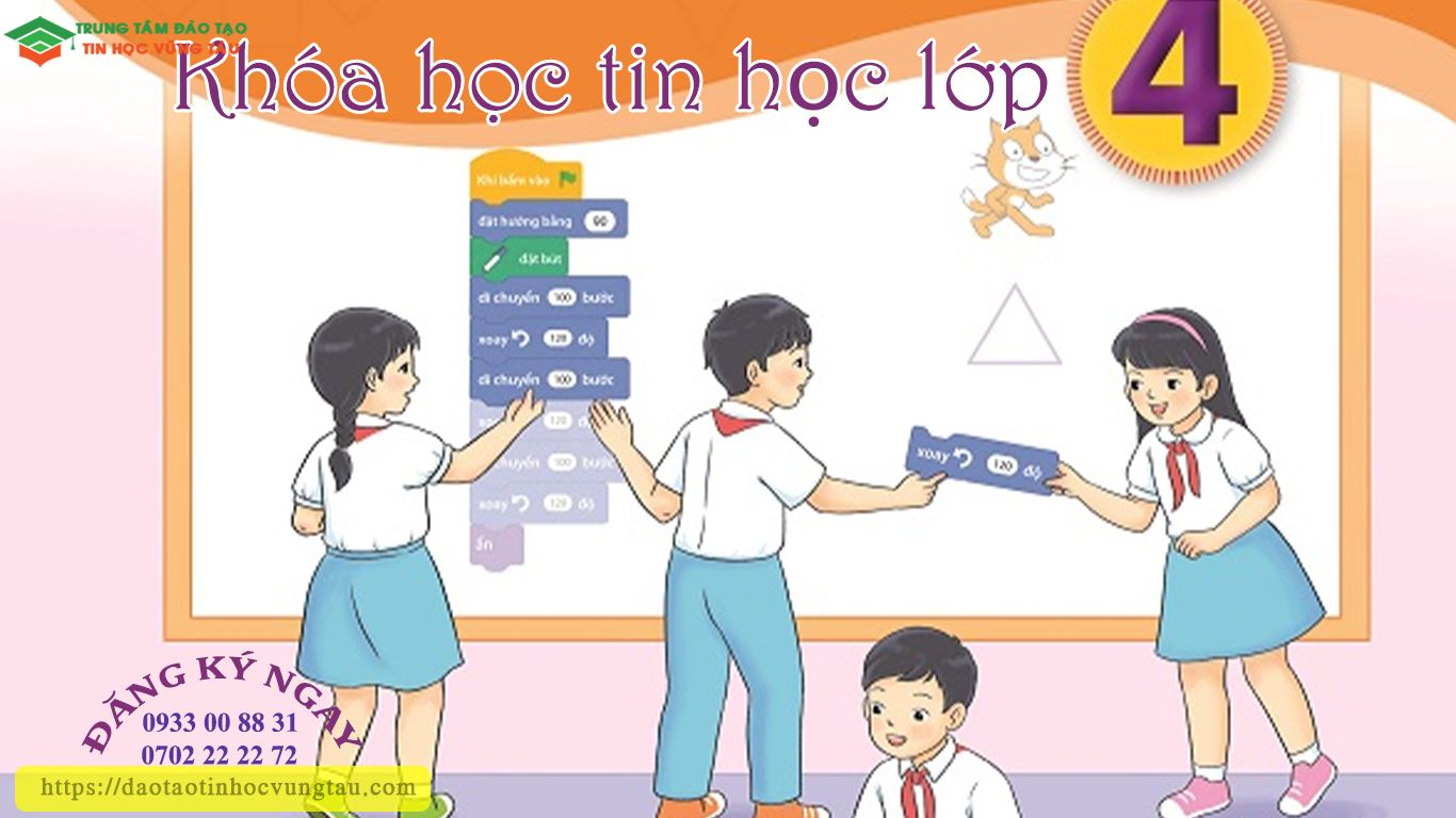 Trung tâm dạy tin học cho học sinh lớp 4 ở vũng tàu