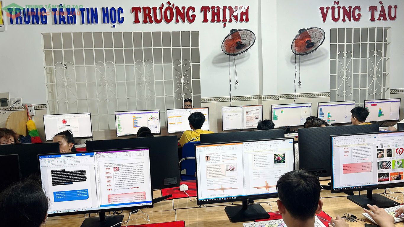 Trung tâm tin học trẻ em vũng tàu