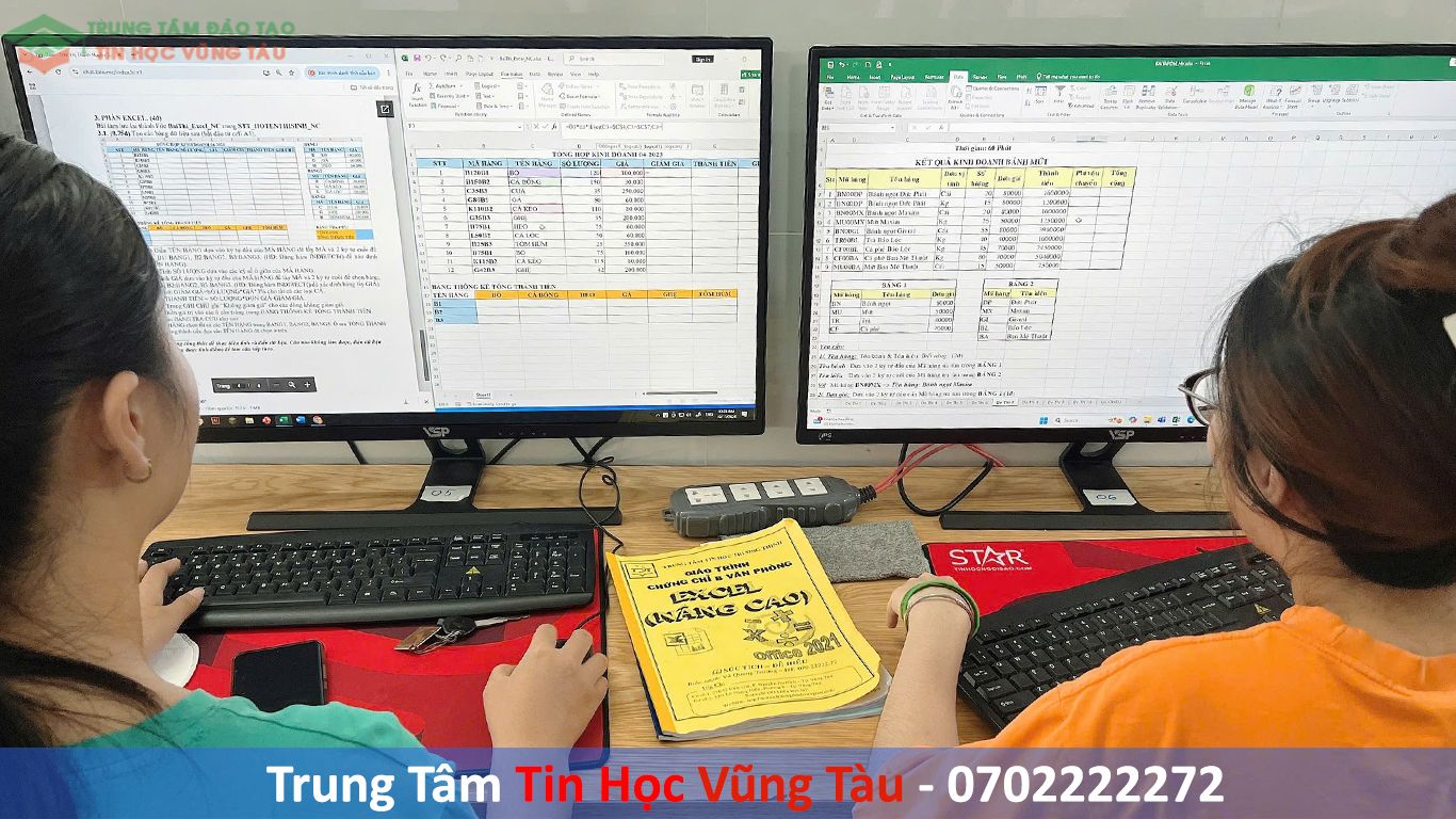 Khóa Học Vi Tính Văn Phòng Tại Vũng Tàu