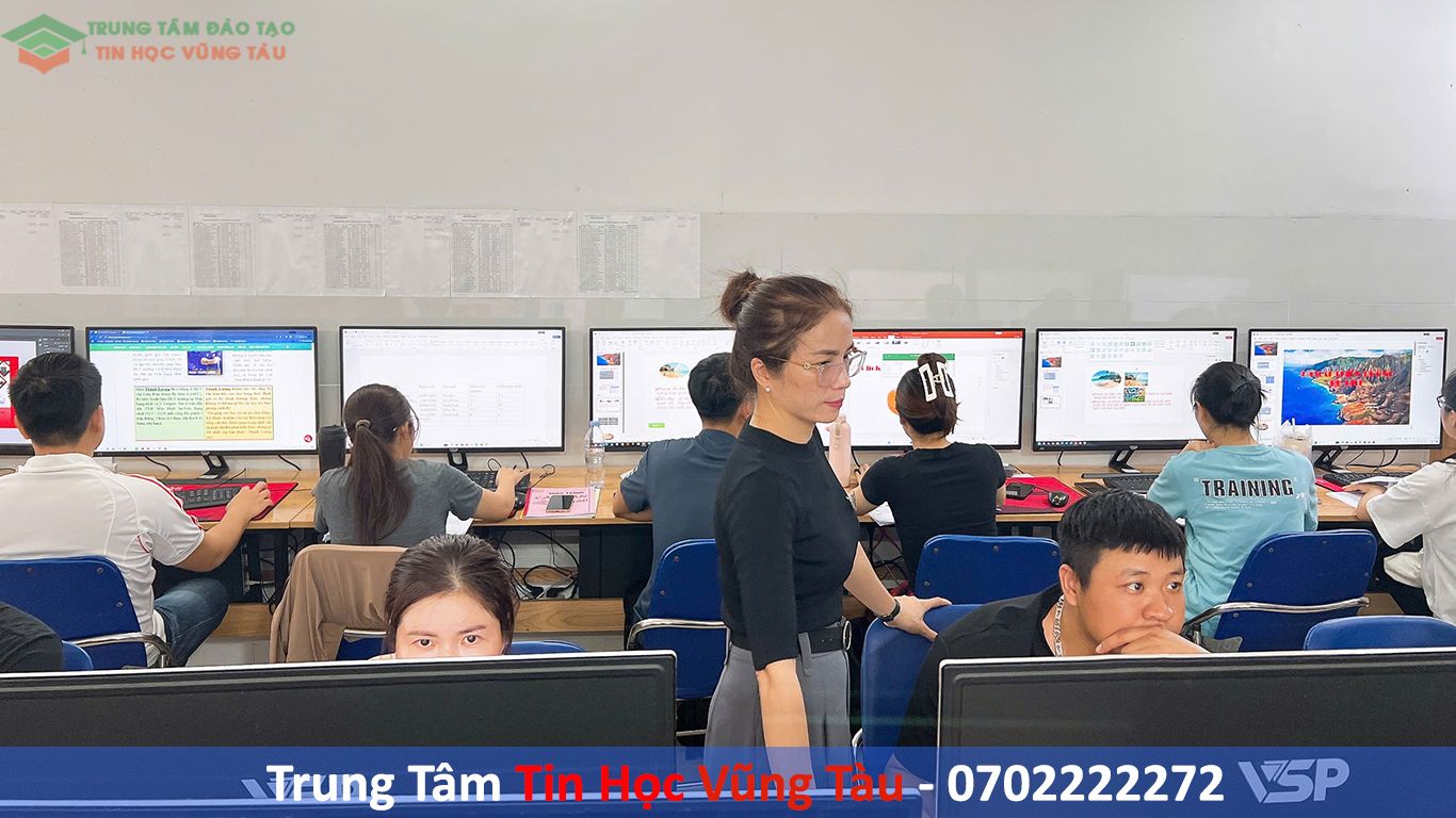 Trung Tâm Dạy Học Vi Tính Văn Phòng Tại Vũng Tàu