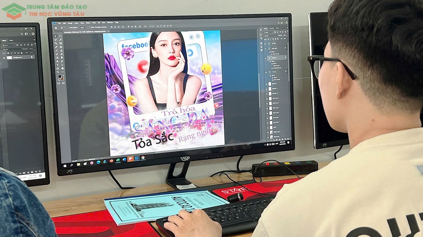 Đào tạo photoshop vũng tàu