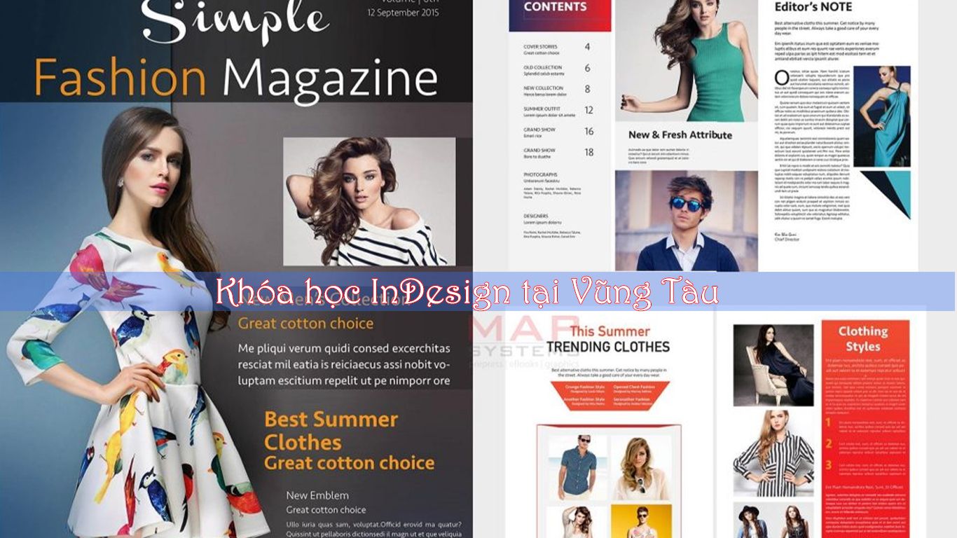 Học Indesign tại vũng tàu