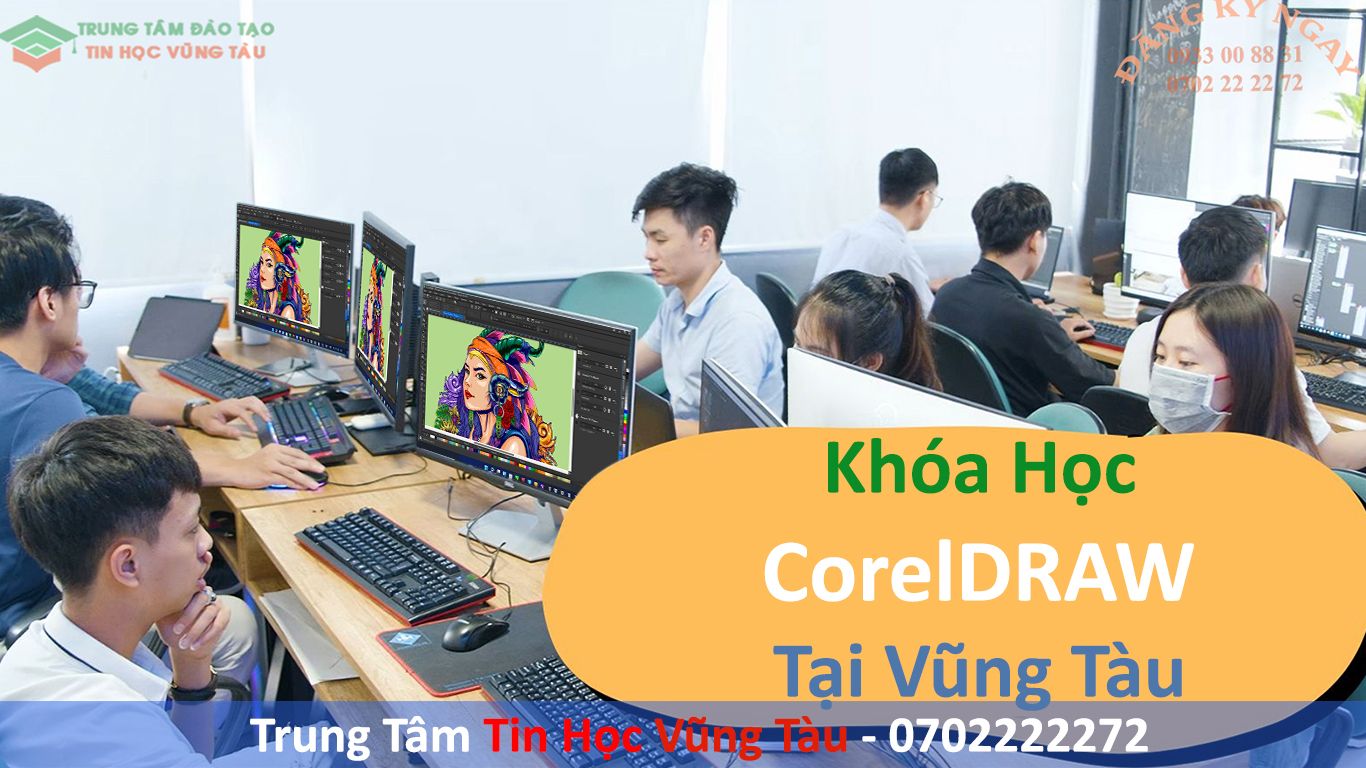 Khóa học corel vũng tàu