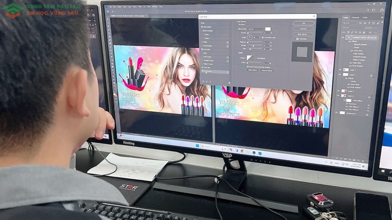 Khóa học photoshop vũng tàu