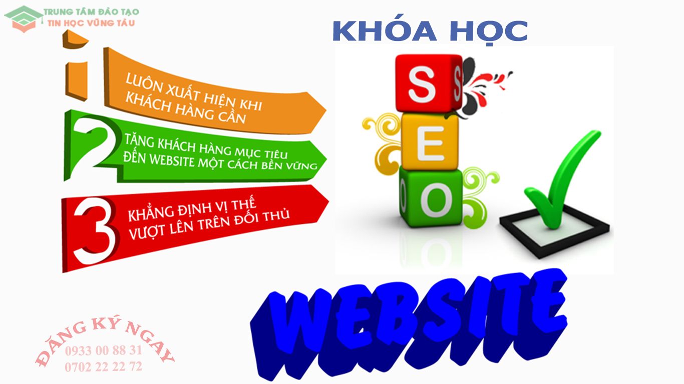 Trung tâm đào tạo seo website tại vũng tàu