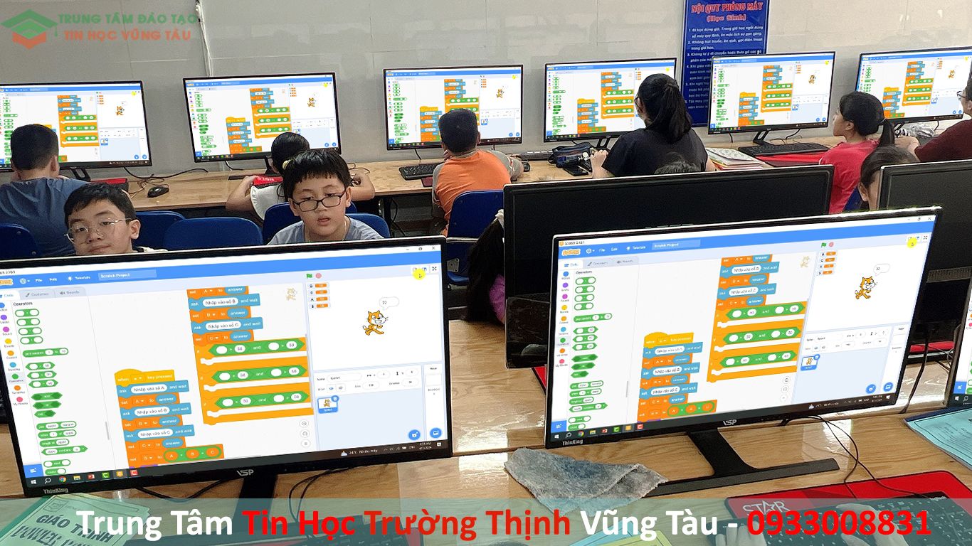 Khóa học lập trình trung tâm tin học vũng tàu