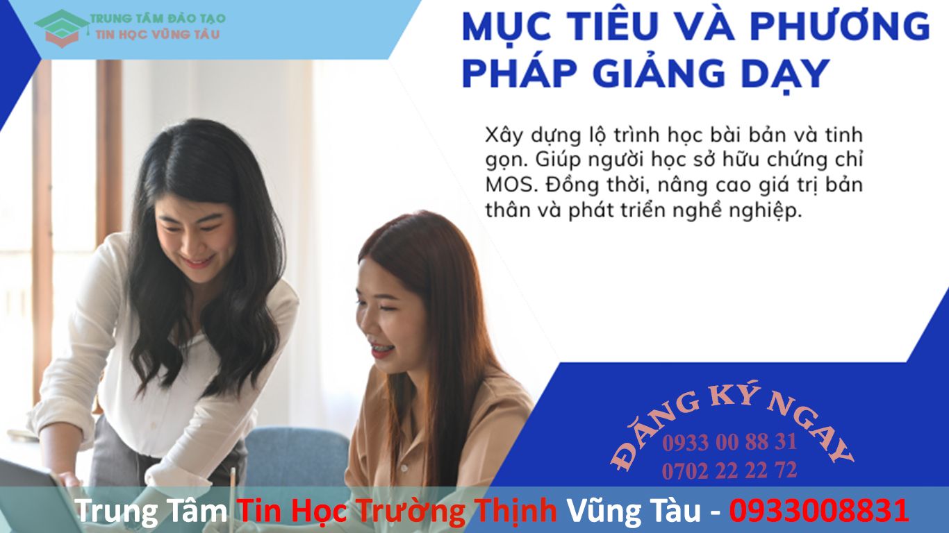 địa điểm luyện thi mos cấp tốc tại vũng tàu