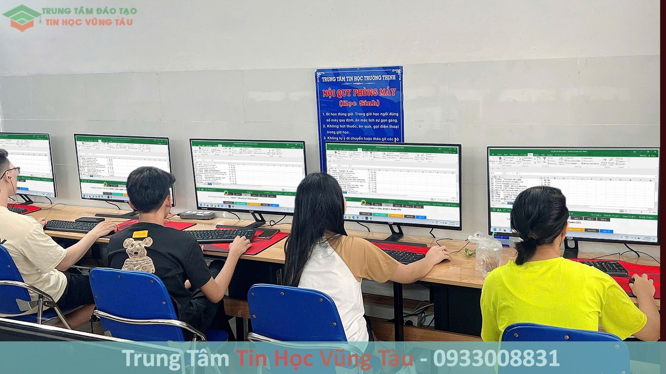 Kinh nghiệm luyện thi tin học mos tốt nhất vũng tàu