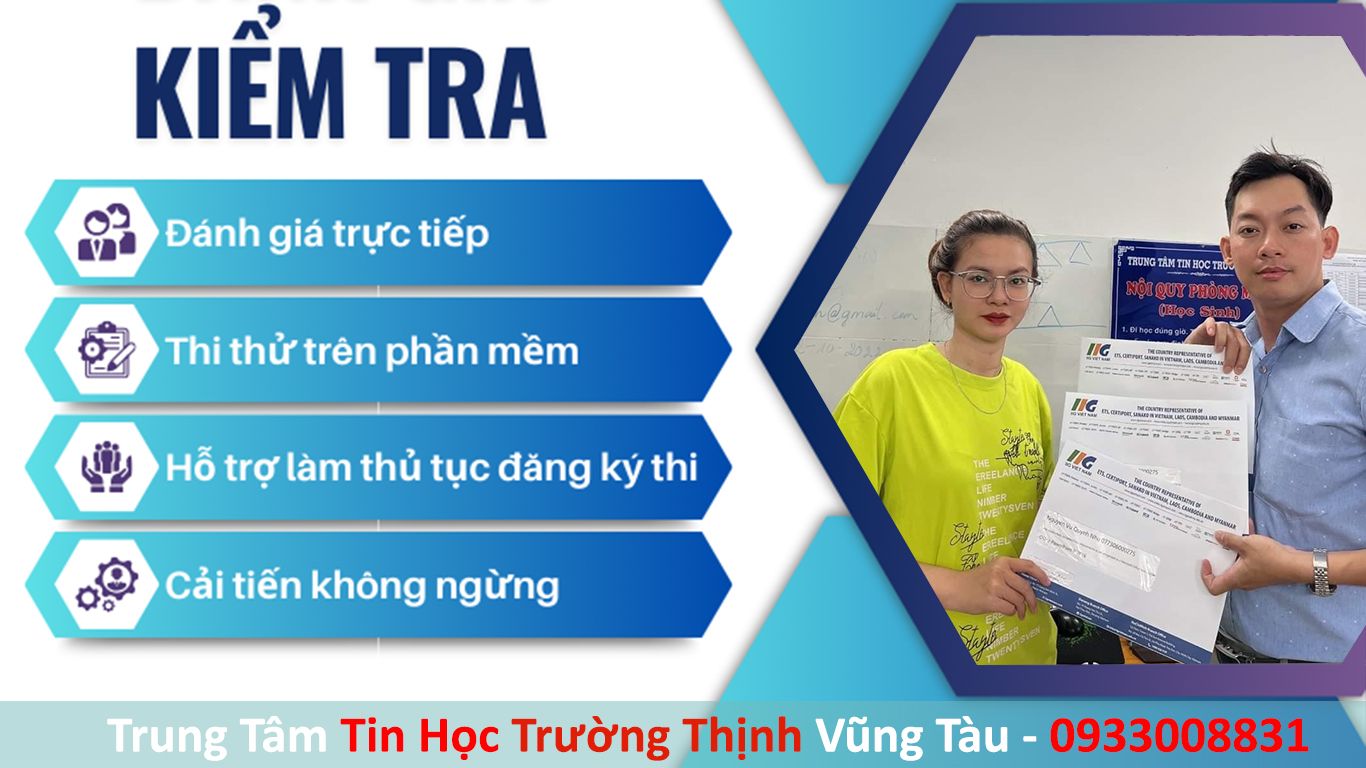 Luyện thi mos cho sinh viên vũng tàu